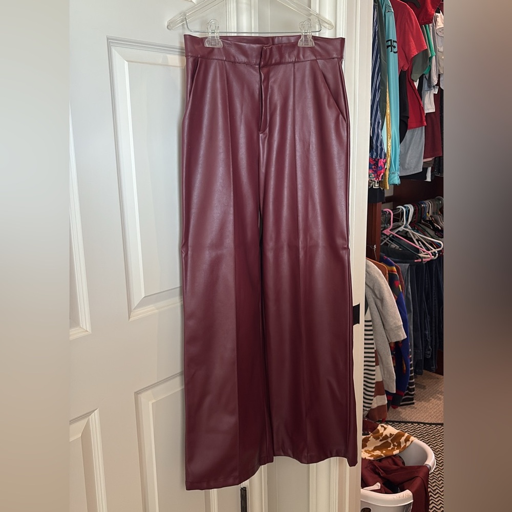 Men's Burgundy Pants